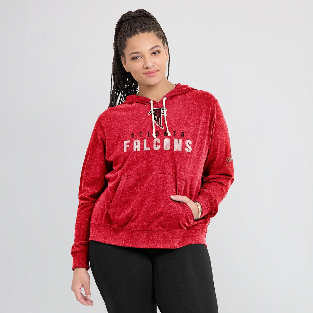 Atlanta Falcons Nike Women's Rewind Gym Vintage Lightweight Pullover Hoodie