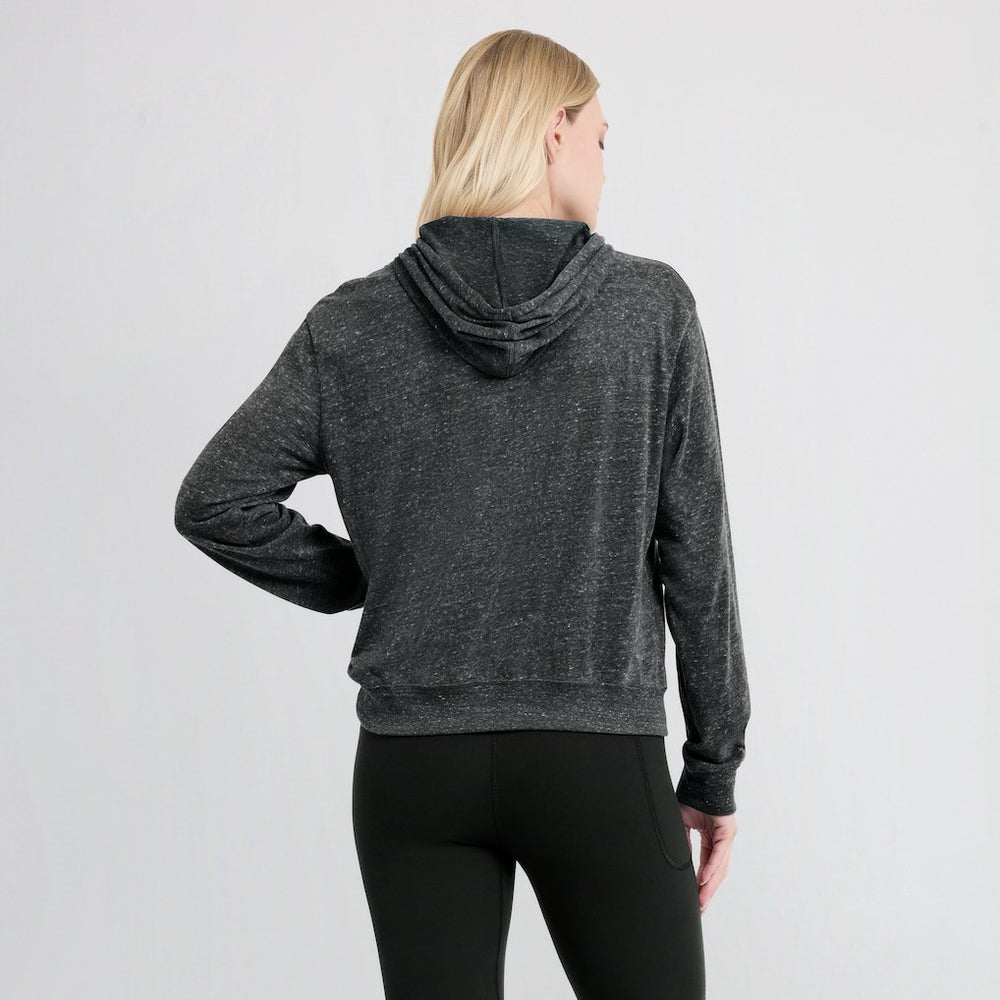New Orleans Saints Nike Women's Rewind Gym Vintage Lightweight Pullover Hoodie