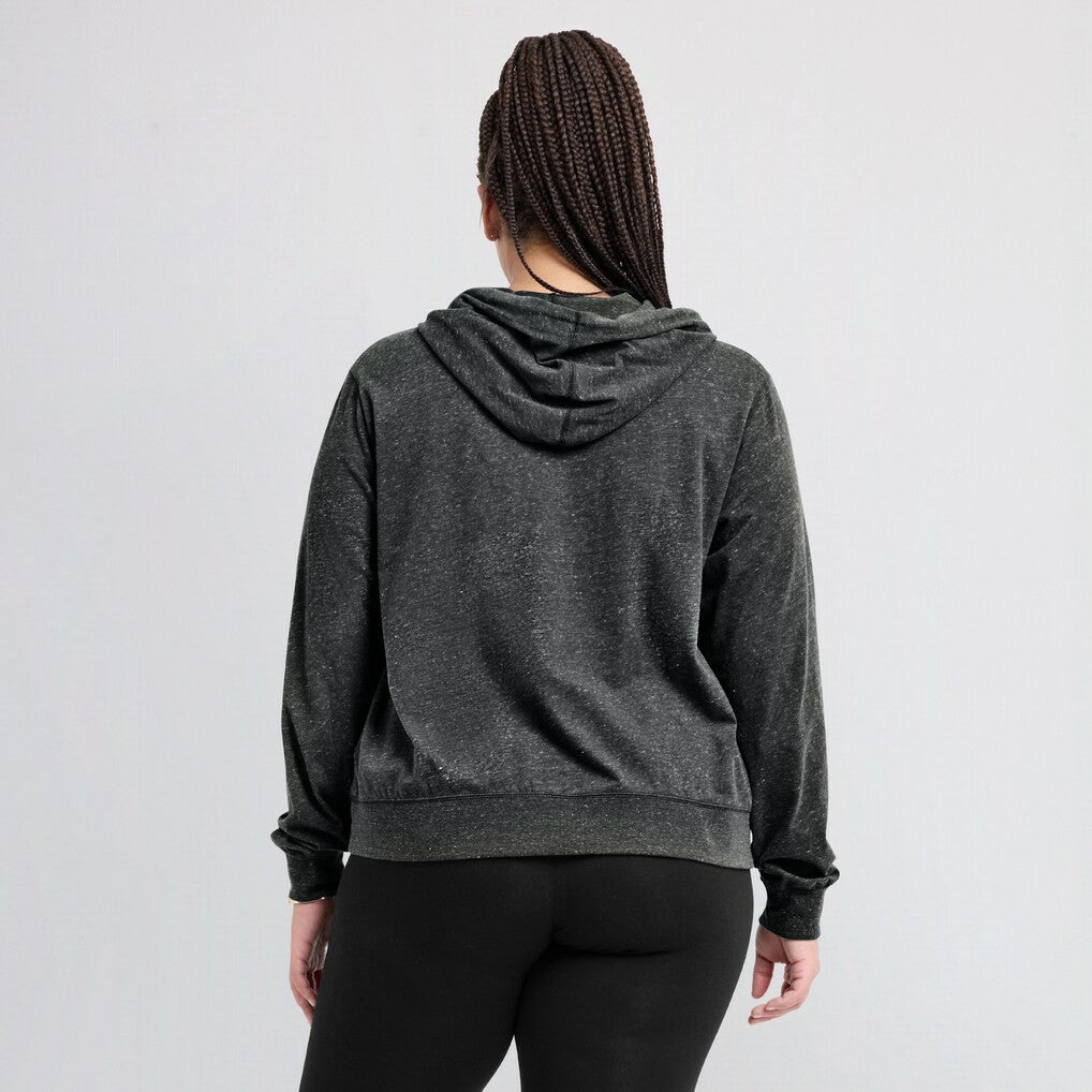 New Orleans Saints Nike Women's Rewind Gym Vintage Lightweight Pullover Hoodie