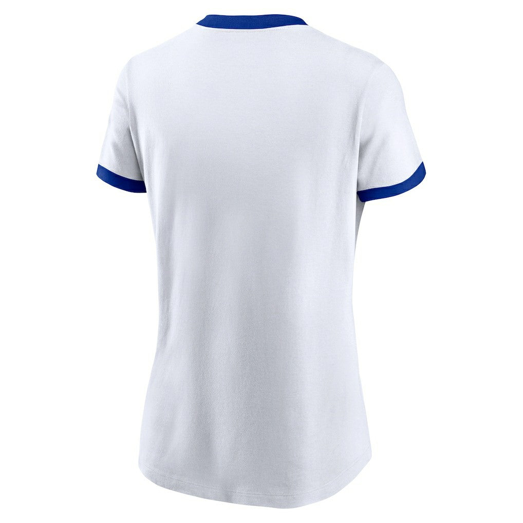 Los Angeles Rams Nike Women's Rewind Ringer T-Shirt