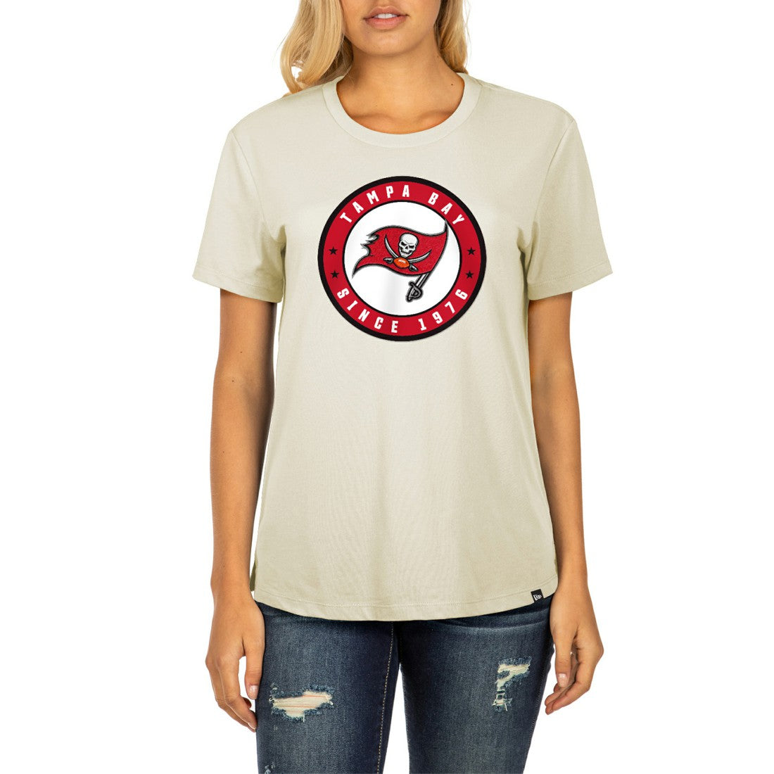 Tampa Bay Buccaneers New Era Women's 2023 NFL Draft T-Shirt
