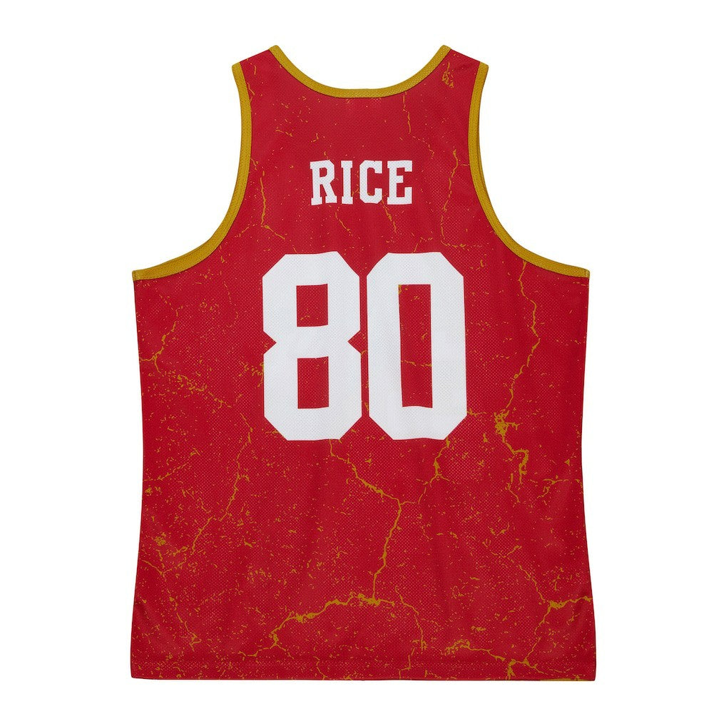 San Francisco 49ers Mitchell & Ness Jerry Rice  1994 Player Burst Tank Top