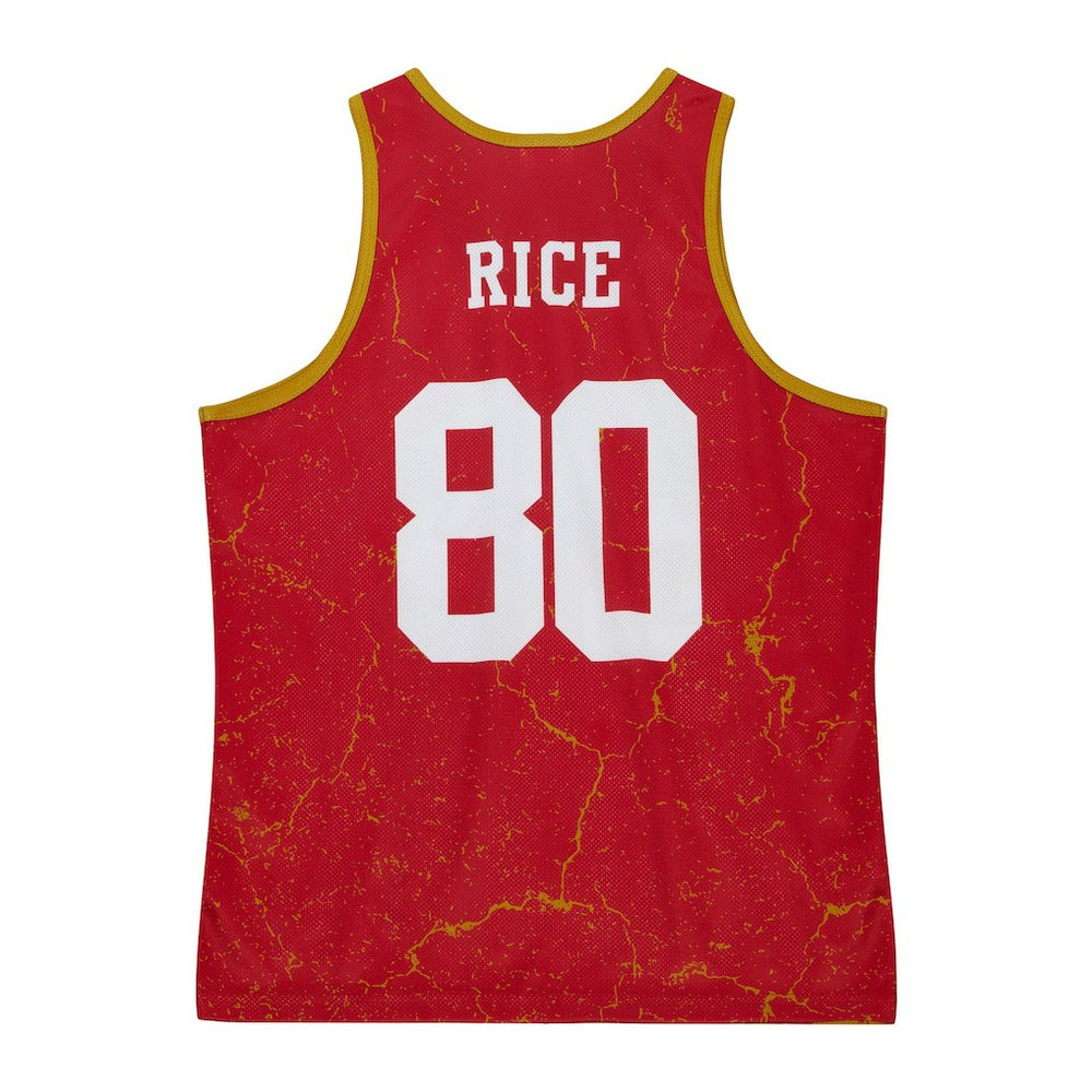 San Francisco 49ers Mitchell & Ness Jerry Rice  1994 Player Burst Tank Top