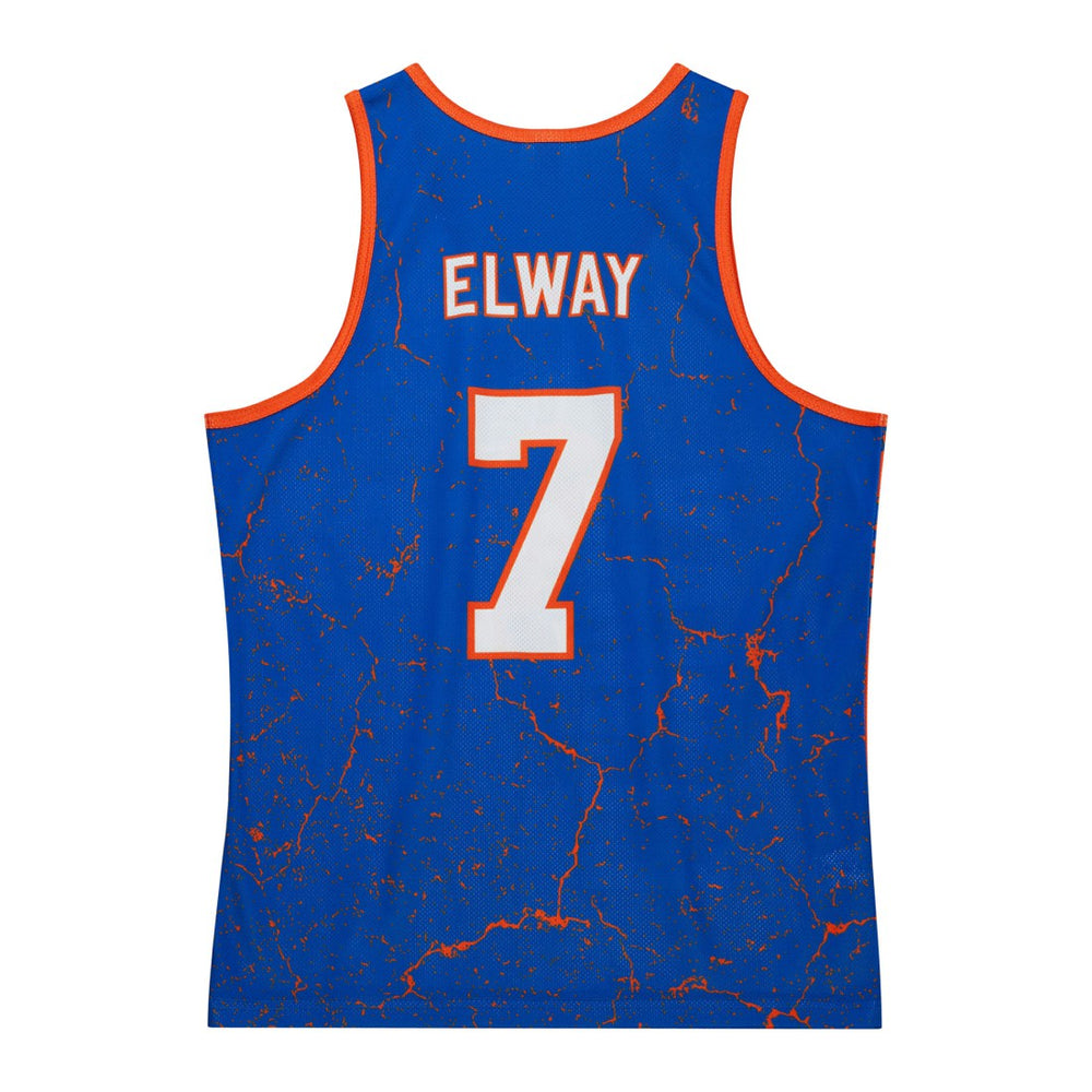 Denver Broncos Mitchell & Ness John Elway  1994 Player Burst Tank Top
