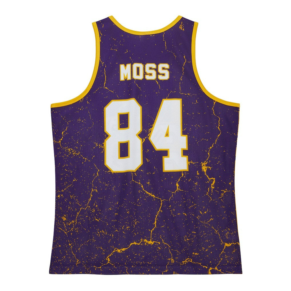Minnesota Vikings Mitchell & Ness Randy Moss  1998 Player Burst Tank Top