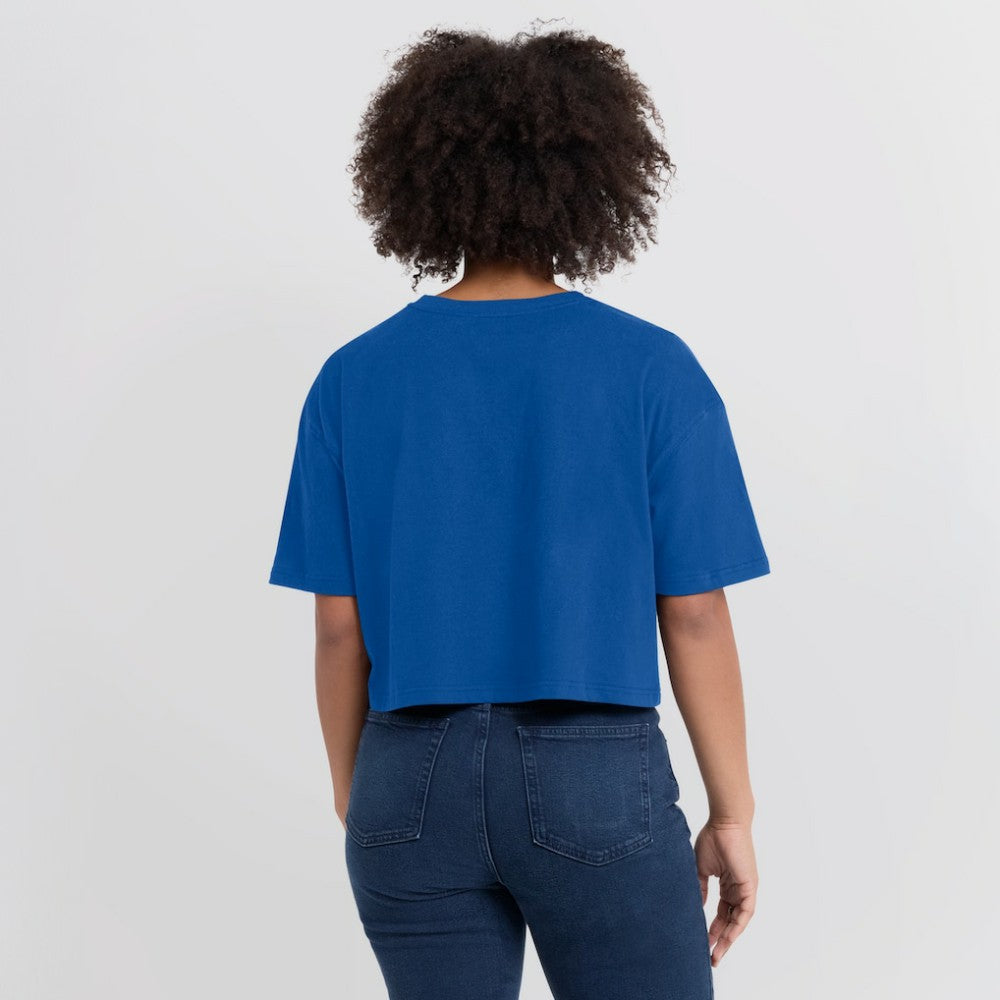 Chicago Cubs Fanatics Women's Elements Super Soft Boxy Cropped T-Shirt | MLB US