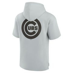 Chicago Cubs Fanatics Unisex Elements Super Soft Fleece Short Sleeve Pullover Hoodie | MLB On Sale