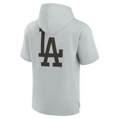 Los Angeles Dodgers Fanatics Unisex Elements Super Soft Fleece Short Sleeve Pullover Hoodie | MLB Sale
