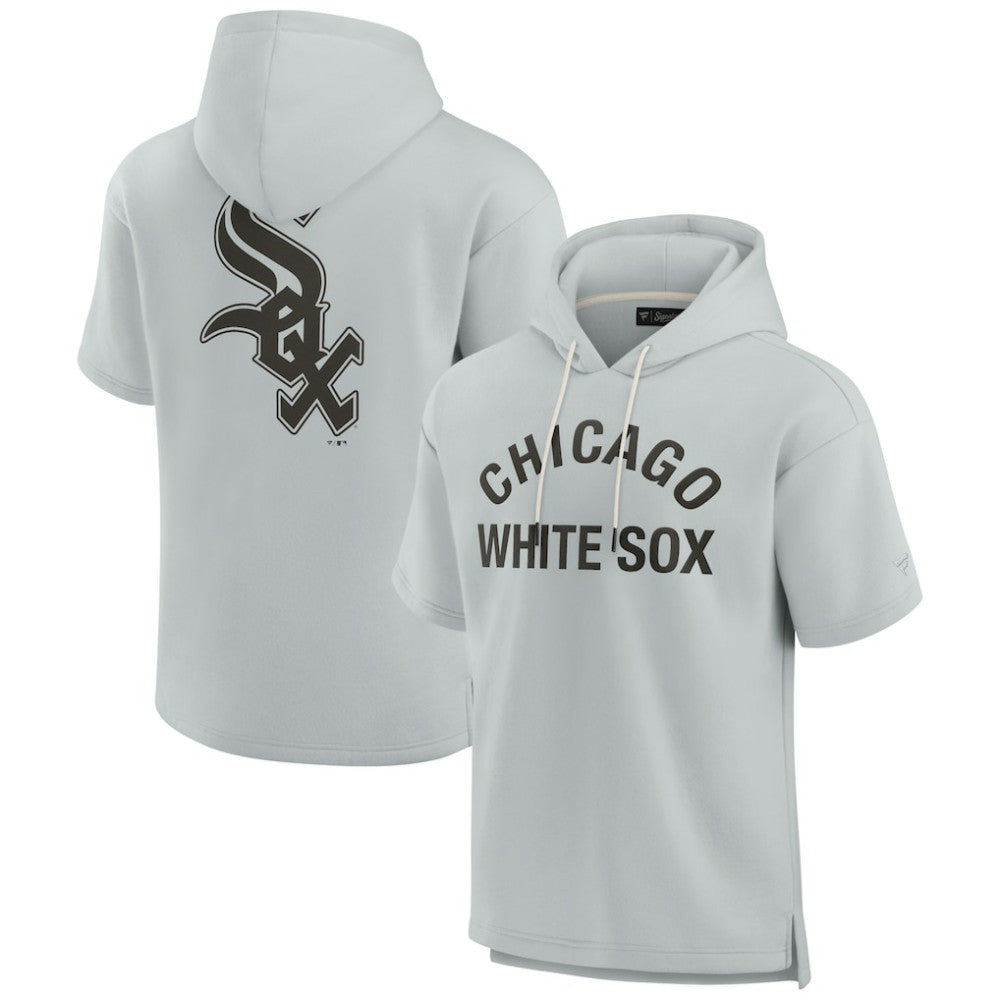 Chicago White Sox Fanatics Unisex Elements Super Soft Fleece Short Sleeve Pullover Hoodie | MLB US