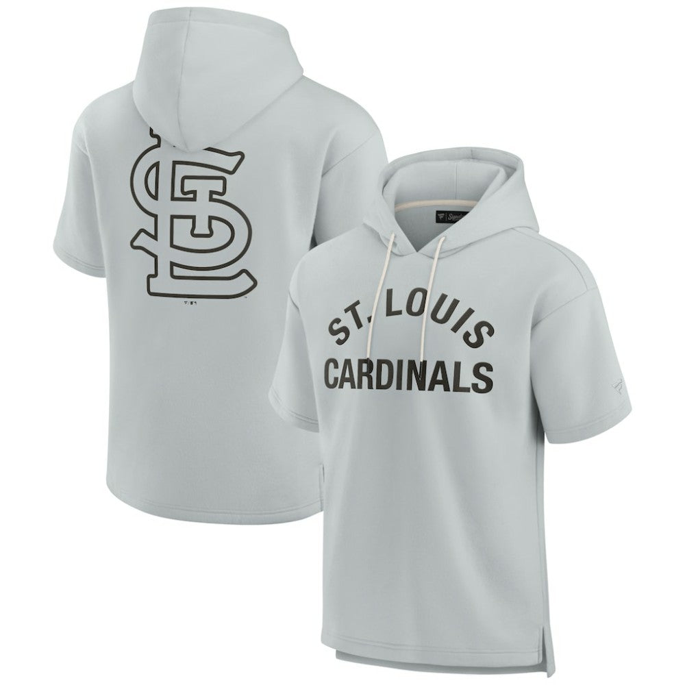St. Louis Cardinals Fanatics Unisex Elements Super Soft Fleece Short Sleeve Pullover Hoodie | MLB Online