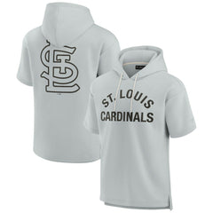 St. Louis Cardinals Fanatics Unisex Elements Super Soft Fleece Short Sleeve Pullover Hoodie | MLB Online