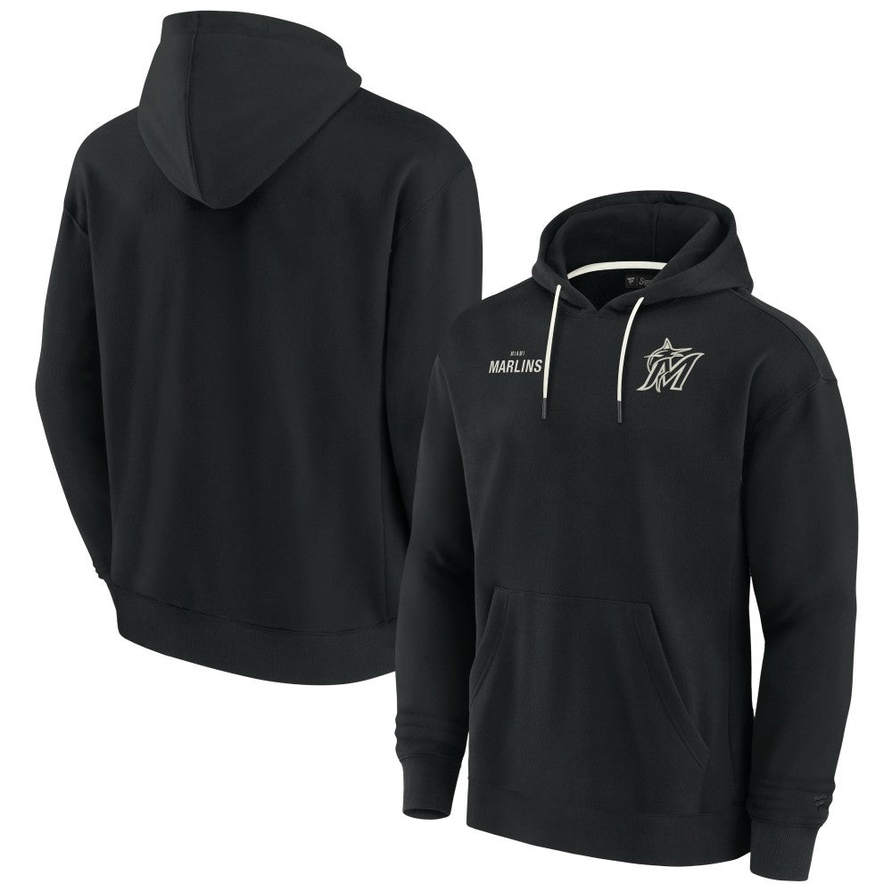 Miami Marlins Fanatics Unisex Elements Super Soft Fleece Pullover Hoodie | MLB Outlet