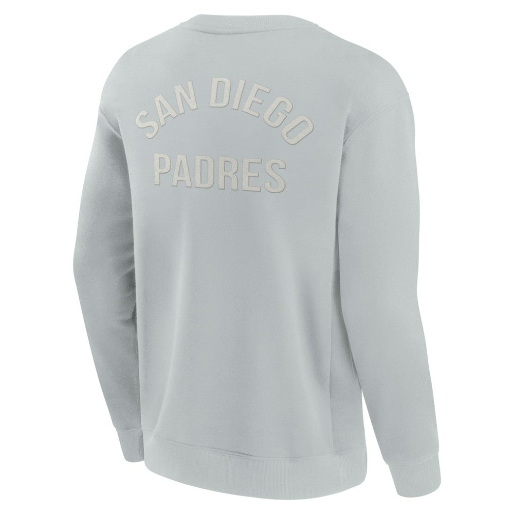San Diego Padres Fanatics Unisex Super Soft Pullover Crew Sweatshirt | MLB Outlet