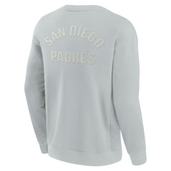 San Diego Padres Fanatics Unisex Super Soft Pullover Crew Sweatshirt | MLB Outlet