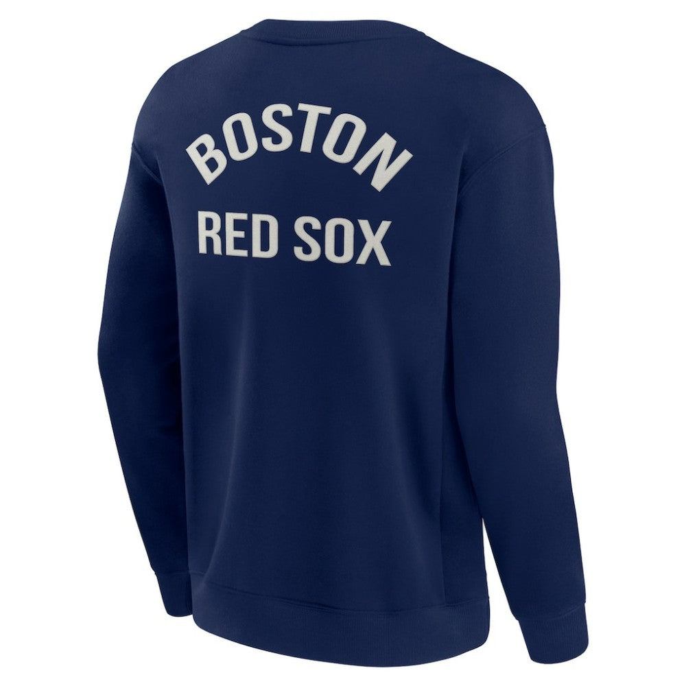 Boston Red Sox Fanatics Unisex Super Soft Pullover Crew Sweatshirt | MLB Near me