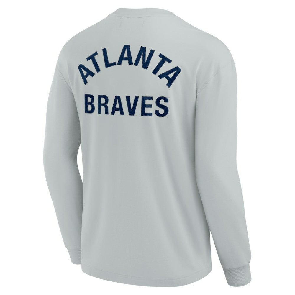 Atlanta Braves Fanatics Unisex Elements Super Soft Long Sleeve T-Shirt | MLB Sale
