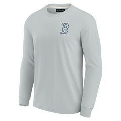 Boston Red Sox Fanatics Unisex Elements Super Soft Long Sleeve T-Shirt | MLB Discount