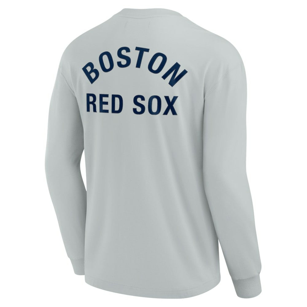 Boston Red Sox Fanatics Unisex Elements Super Soft Long Sleeve T-Shirt | MLB Discount