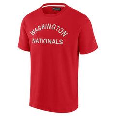 Washington Nationals Fanatics Unisex Elements Super Soft Short Sleeve T-Shirt | MLB Sale