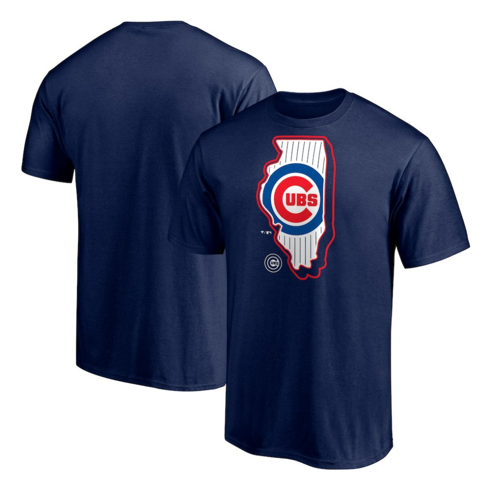 Chicago Cubs Paint the Black State T-Shirt | MLB Discount