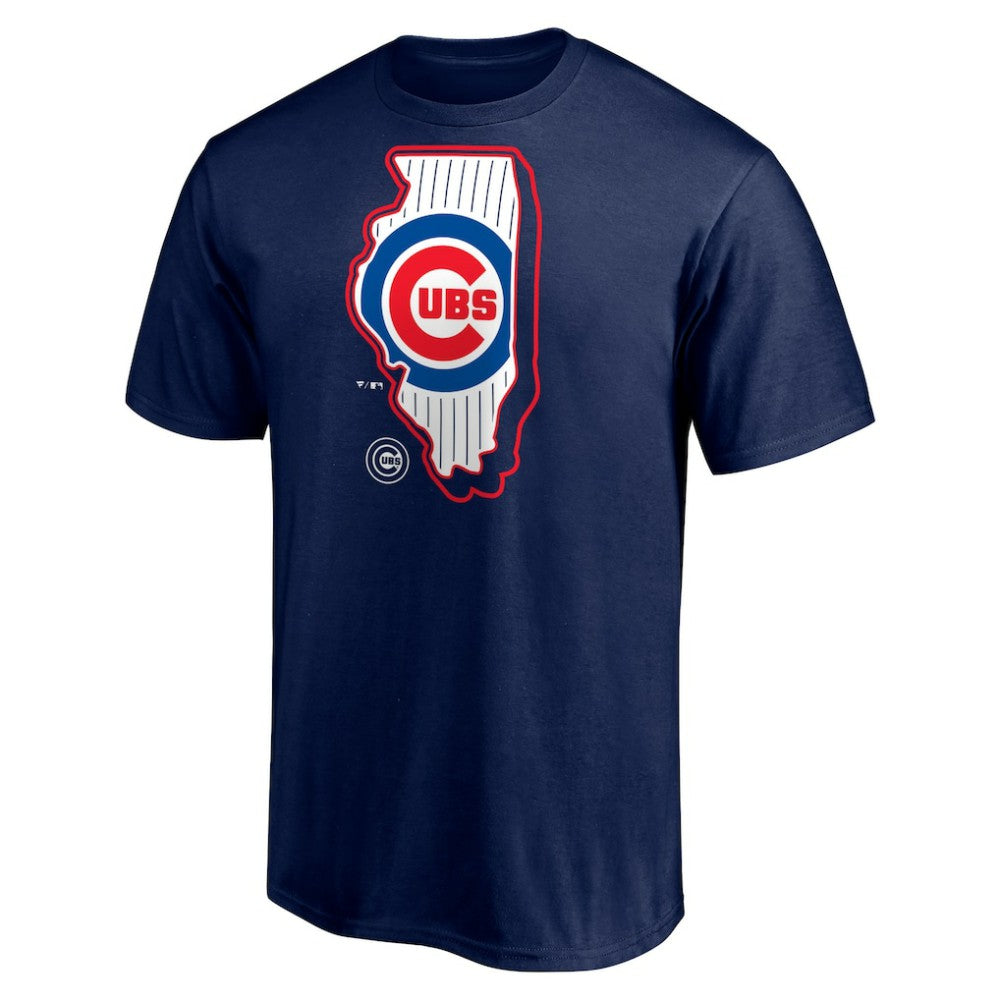 Chicago Cubs Paint the Black State T-Shirt | MLB Discount