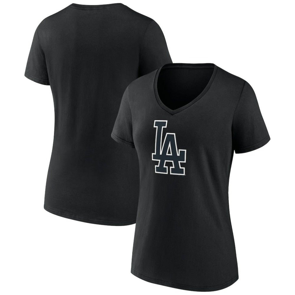 Los Angeles Dodgers Women's Rough Diamond V-Neck T-Shirt | MLB Sale