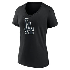 Los Angeles Dodgers Women's Rough Diamond V-Neck T-Shirt | MLB Sale
