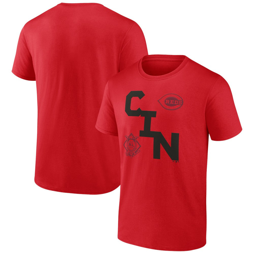 Cincinnati Reds Record Shattered T-Shirt | MLB New