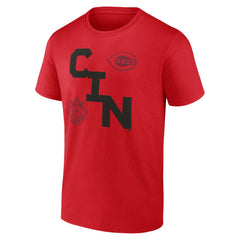 Cincinnati Reds Record Shattered T-Shirt | MLB New