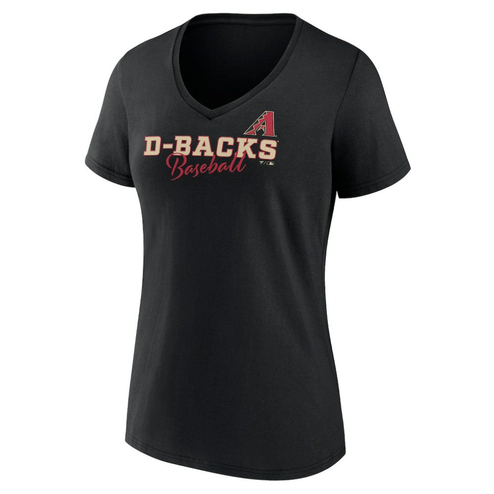 Arizona Diamondbacks Women's Back In Business V-Neck T-Shirt | MLB For sale