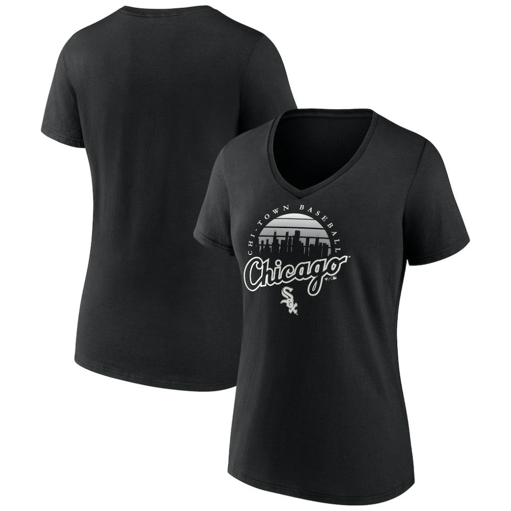 Chicago White Sox Women's One Champion V-Neck T-Shirt | MLB New