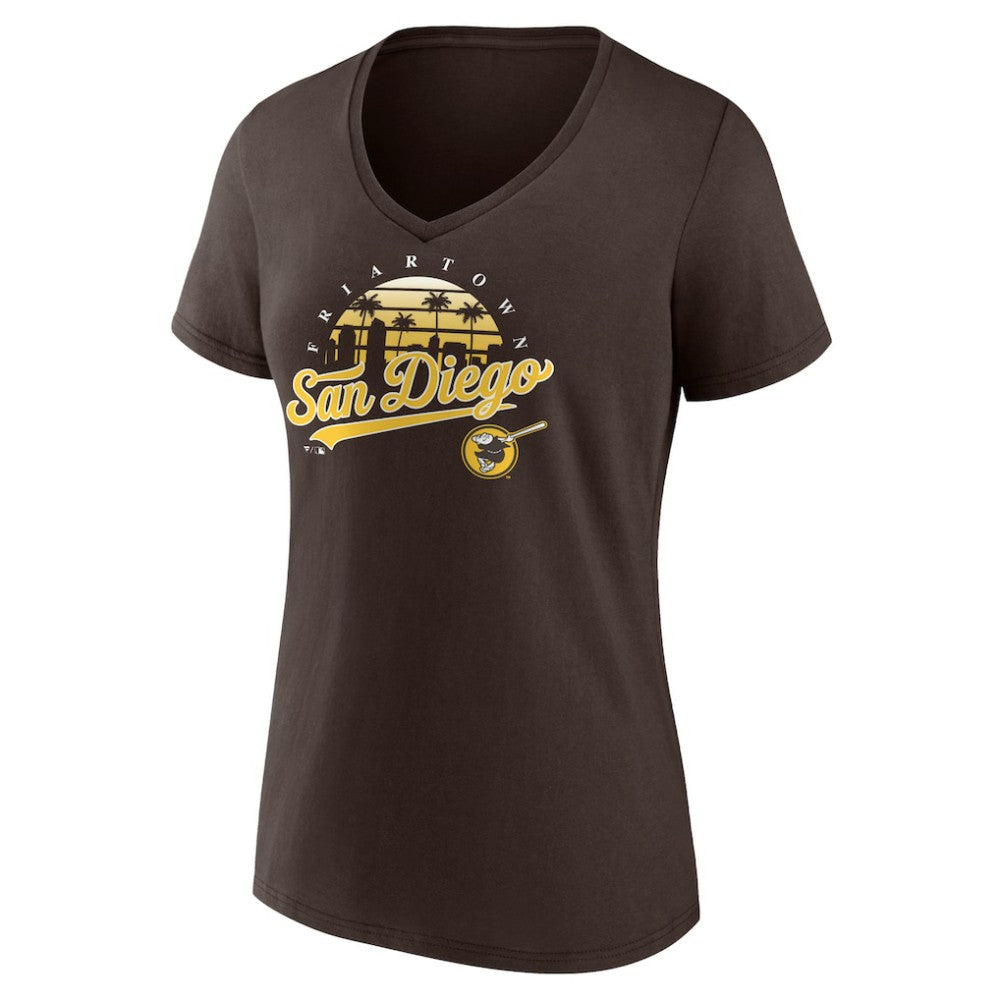 San Diego Padres Women's One Champion V-Neck T-Shirt | MLB On Sale