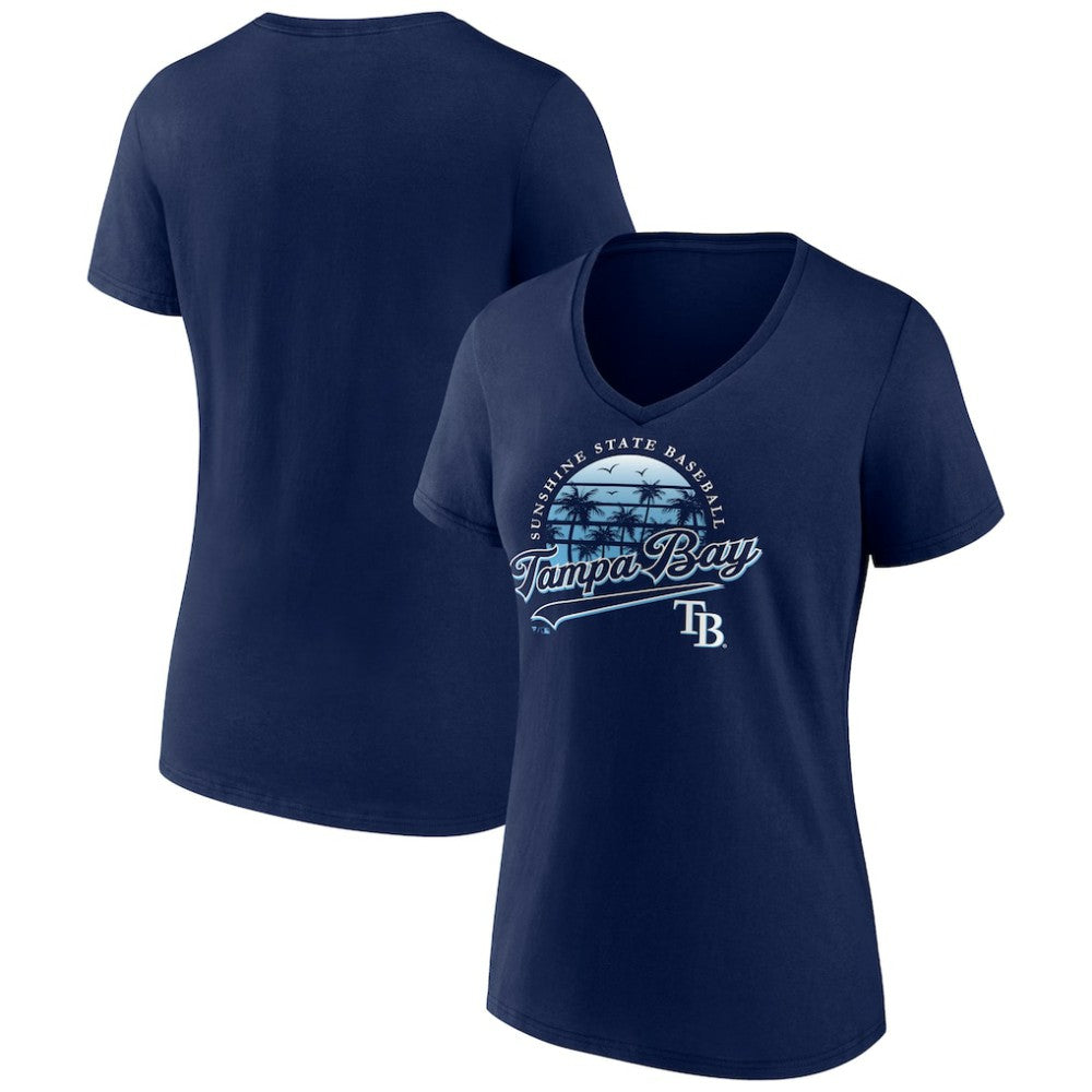 Tampa Bay Rays Women's One Champion V-Neck T-Shirt | MLB Sale