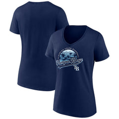 Tampa Bay Rays Women's One Champion V-Neck T-Shirt | MLB Sale