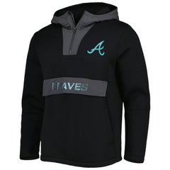 Atlanta Braves Levelwear Ruckus Quarter-Zip Hoodie | MLB Near me