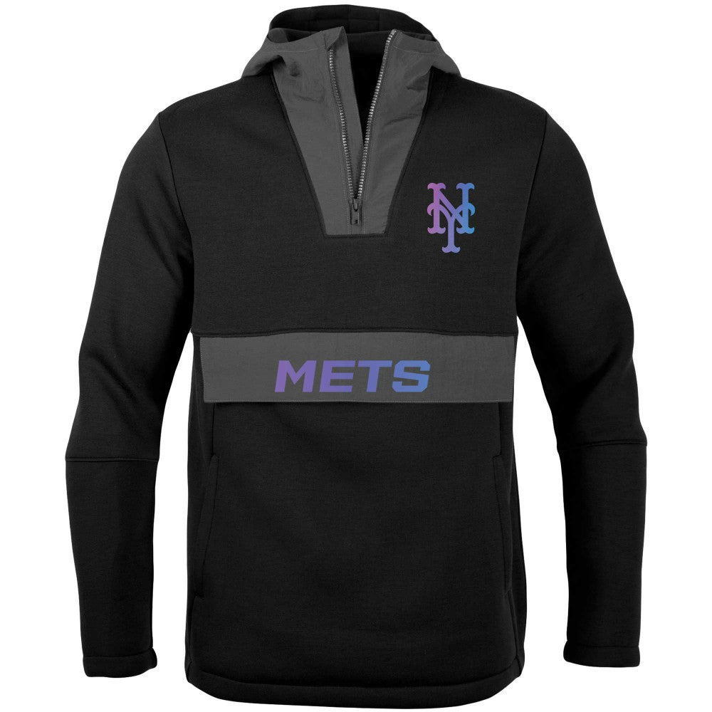 New York Mets Levelwear Ruckus Quarter-Zip Hoodie | MLB US