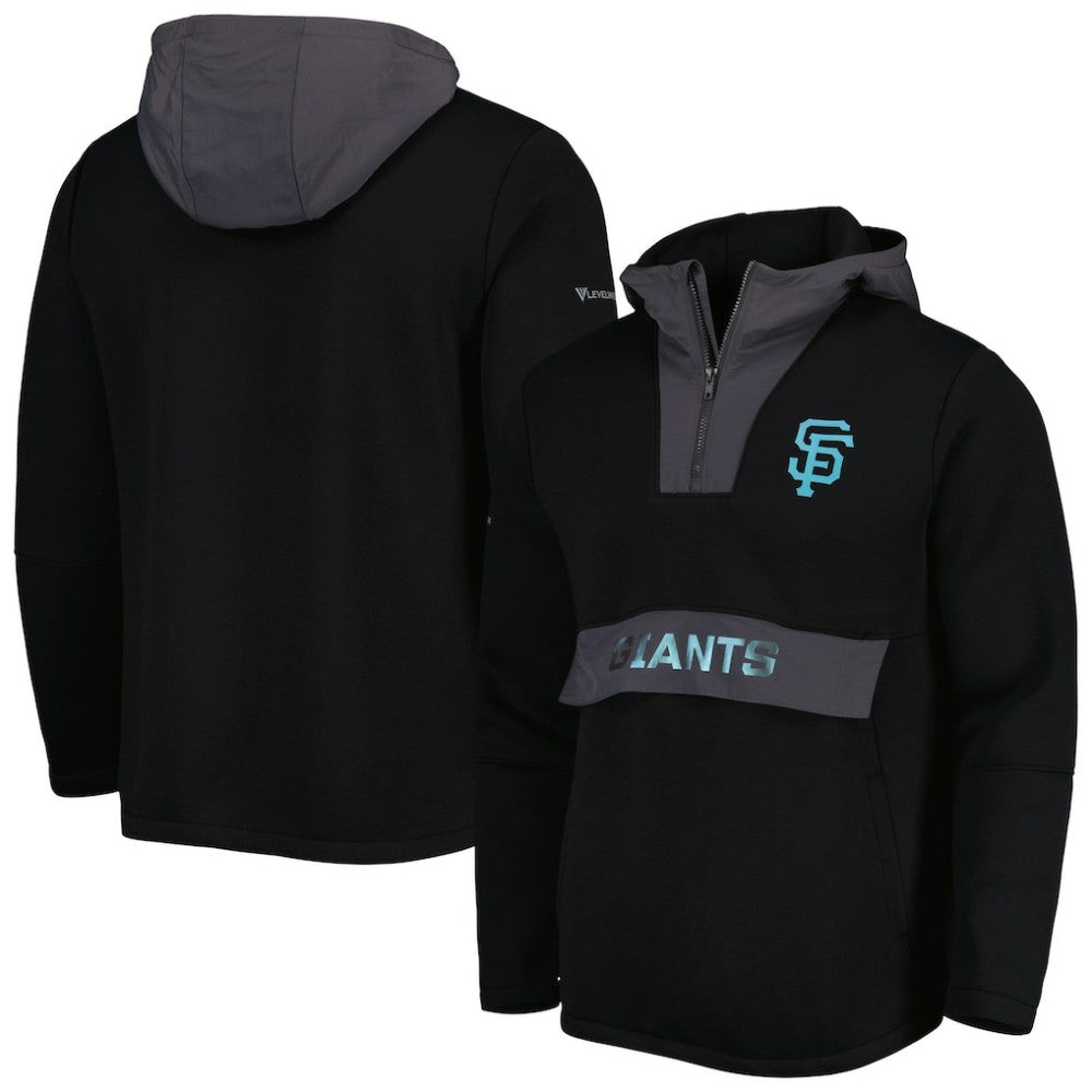 San Francisco Giants Levelwear Ruckus Quarter-Zip Hoodie | MLB For sale