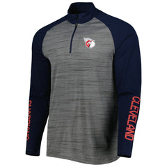 Cleveland Guardians Levelwear Vandal Raglan Quarter-Zip Top | MLB Shop