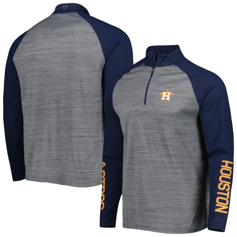 Houston Astros Levelwear Vandal Raglan Quarter-Zip Top | MLB US