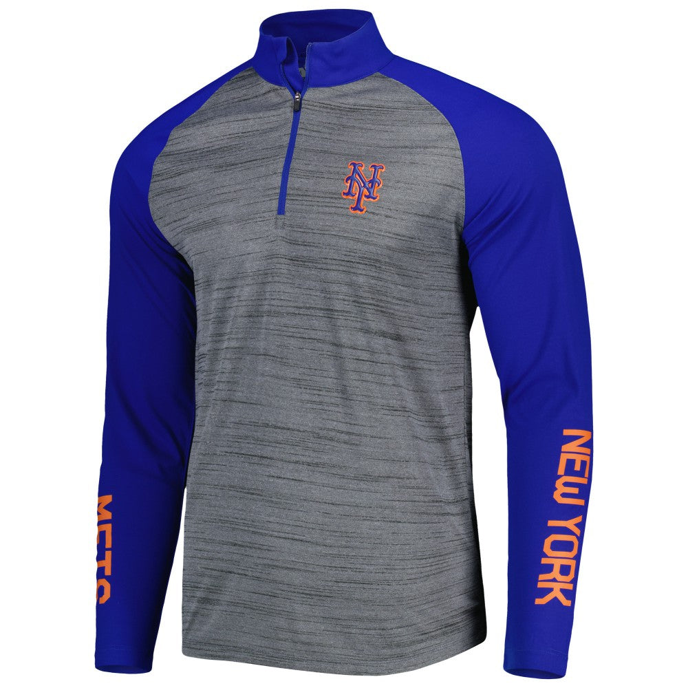 New York Mets Levelwear Vandal Raglan Quarter-Zip Top | MLB For sale