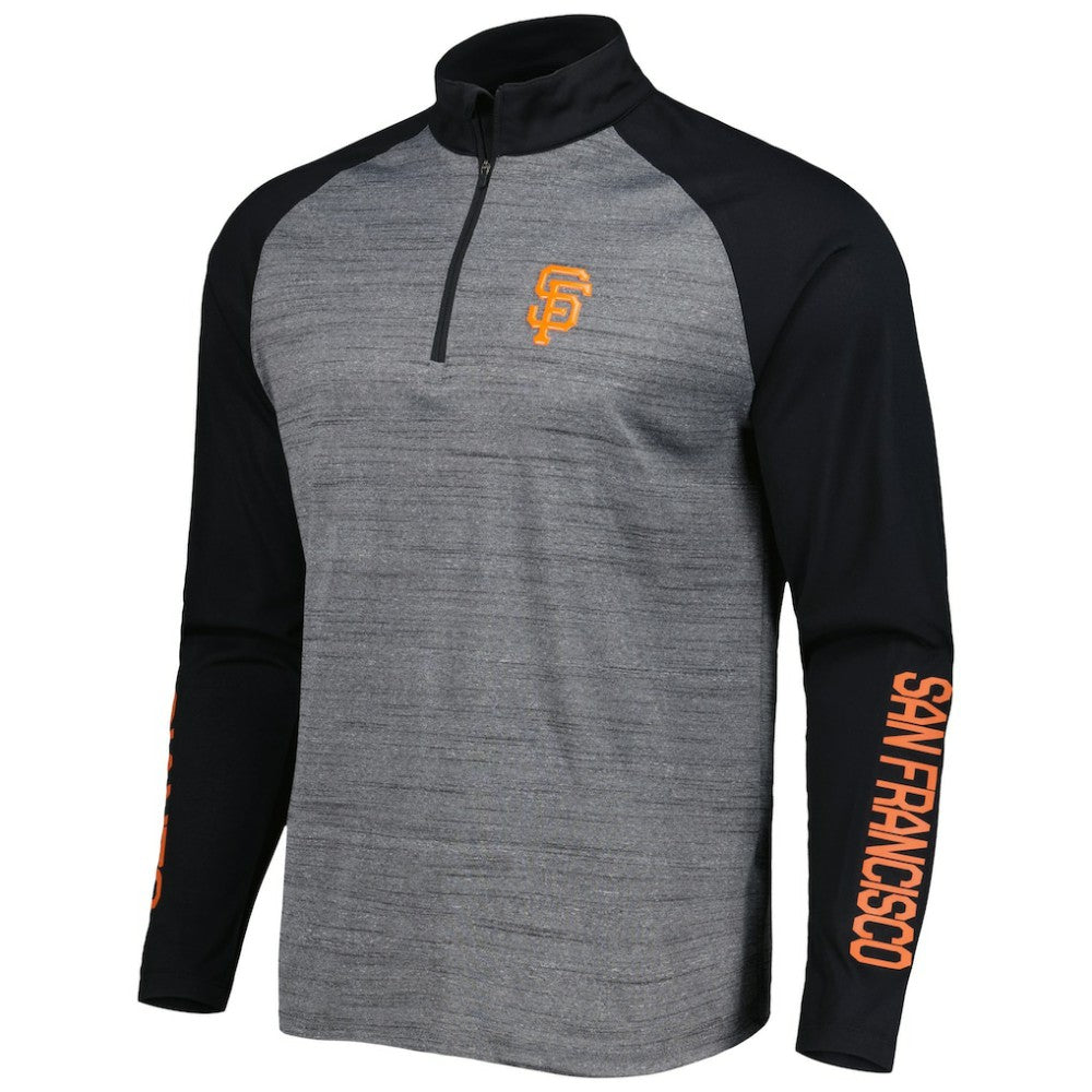 San Francisco Giants Levelwear Vandal Raglan Quarter-Zip Top | MLB Discount