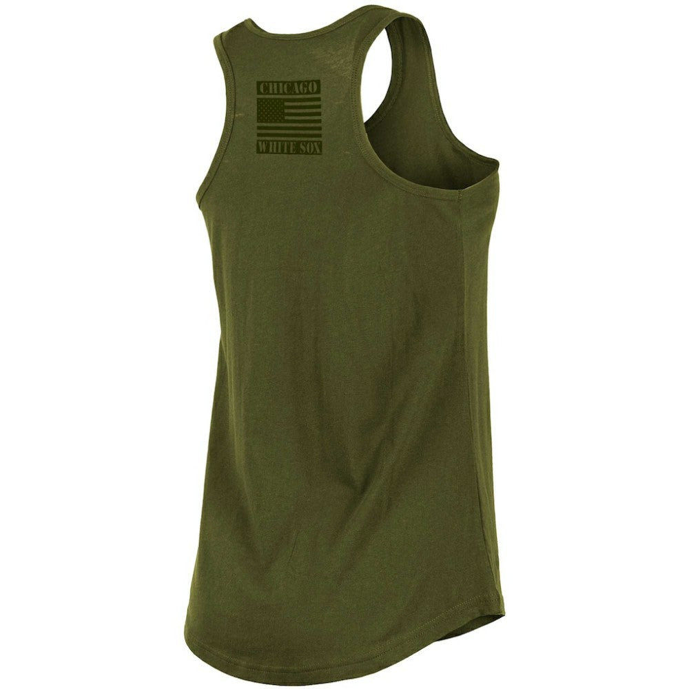 Chicago White Sox New Era Women's 2023 Armed Forces Day Racerback Tank Top | MLB On Sale