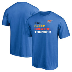 Oklahoma City Thunder Push Ahead T-Shirt For Sale