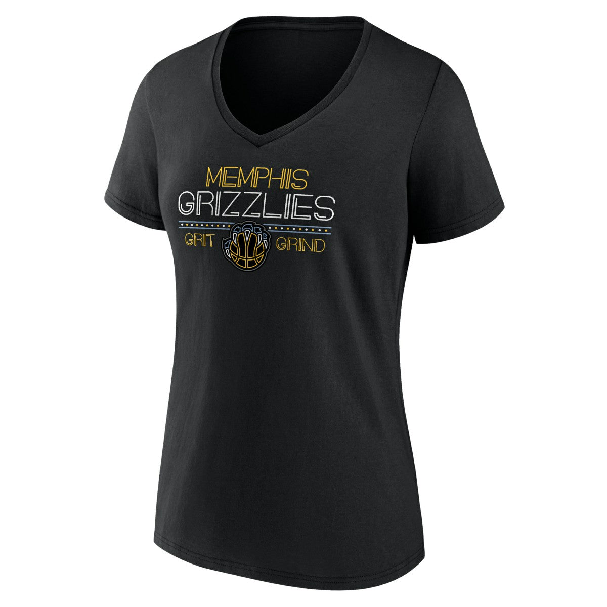 Memphis Grizzlies Women's Core Hometown Launch V-Neck T-Shirt On Sale