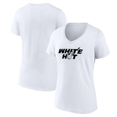 Miami Heat Women's Core Hometown Launch V-Neck T-Shirt Discount