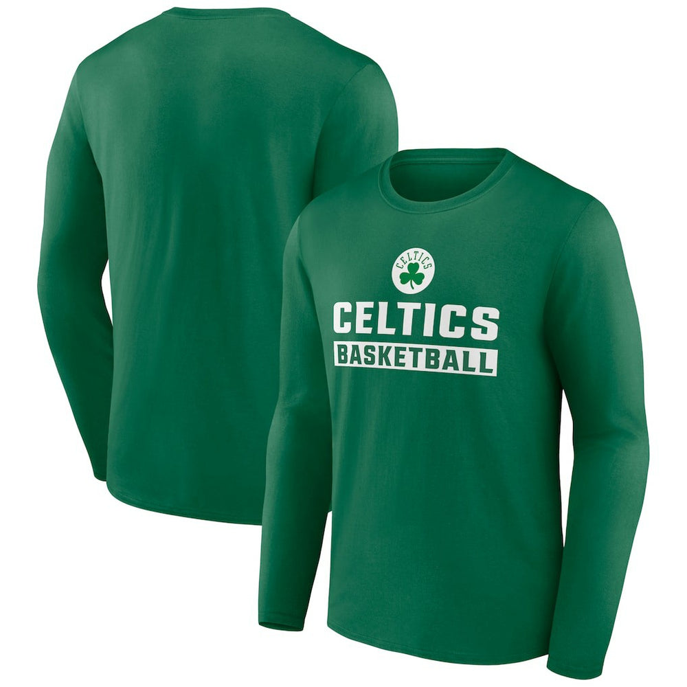 Boston Celtics Let's Go Long Sleeve T-Shirt Discount