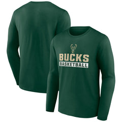 Milwaukee Bucks Let's Go Long Sleeve T-Shirt For Sale