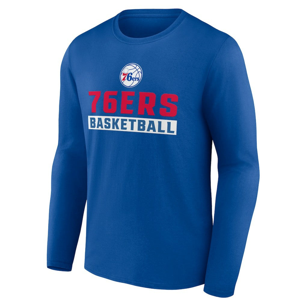 Philadelphia 76ers Let's Go Long Sleeve T-Shirt On Sale