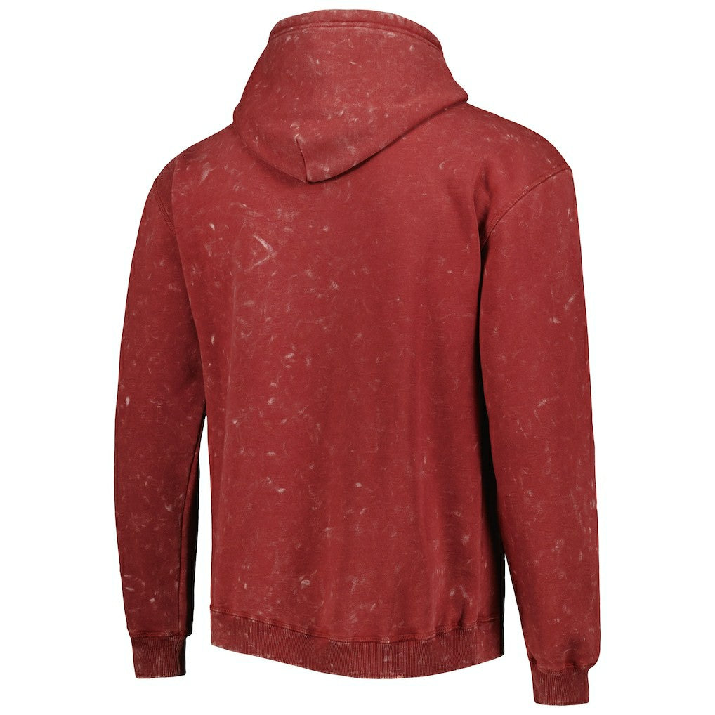 Chicago Bulls The Wild Collective Unisex Tonal Acid Wash Pullover Hoodie Discount