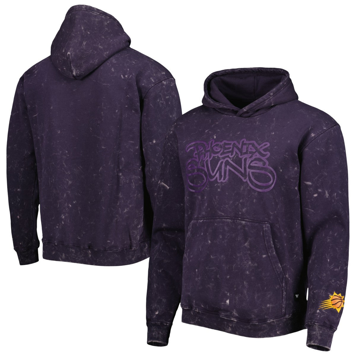 Phoenix Suns The Wild Collective Unisex Tonal Acid Wash Pullover Hoodie Online